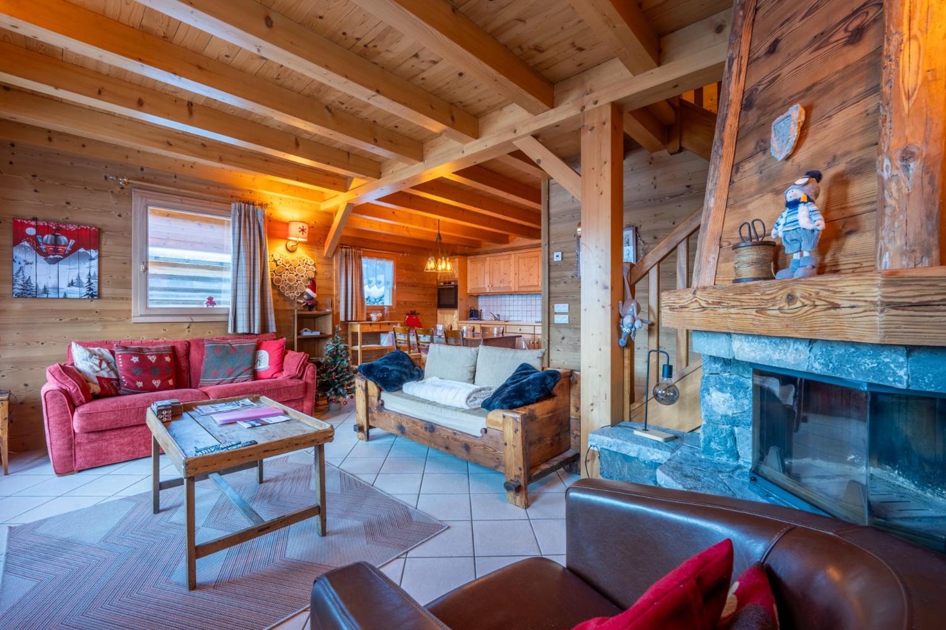 Cosymontagne - Le - 3ch - 8 Pers- Terrasse Sud, Magnifique Vue Chalet
